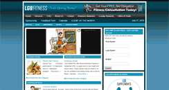 Desktop Screenshot of lgbfitness.com.au